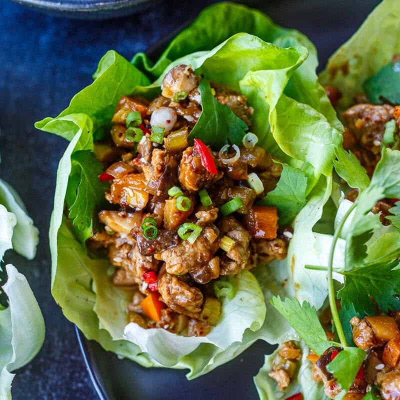 chicken lettuce wraps