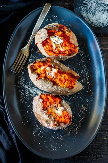 This salt-baked sweet potato recipe uses a simple, chef-tested technique to create fluffy interiors and crisp, savory skins—no oil, no foil.